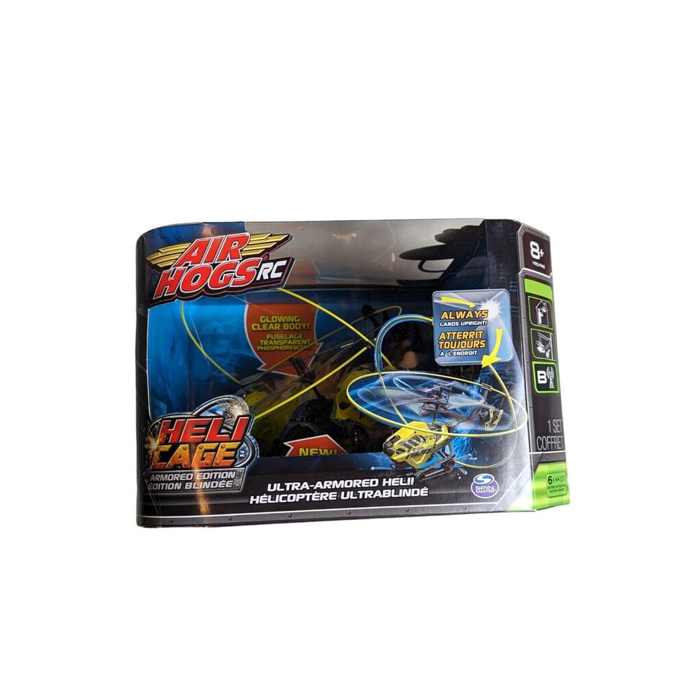 New Air Hogs RC Heli Cage Armored Edition Remote Control Flying Helicoptor